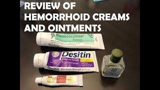 REVIEW OF hemorrhoid ointments and creams [upl. by Ativahs]