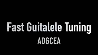 ADGCEA Tuning  Fast Guitalele Tuning [upl. by Atnod]