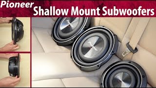 2015 Pioneer Shallow Mount Subwoofers [upl. by Josselyn]