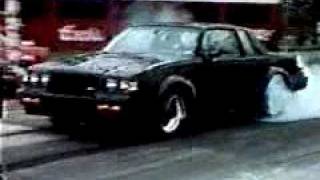 Stock 1987 GNX vs Callaway Twin Turbo Corvette [upl. by Lytsirhc]