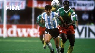 Argentina v Cameroon  1990 FIFA World Cup  Full Match [upl. by Neffets]