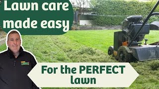 Autumn Lawn care tips for the PERFECT lawn  renovation amp overseeding [upl. by Sheedy]