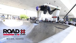 Sabre Norris wins Womens Skate Park  Road To X Games Boise 2018 [upl. by Adora778]