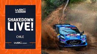 🔴 Shakedown LIVE  WRC Rally Chile Bio Bío 2023 [upl. by Eybbob]