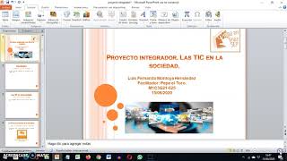 Tutorial Proyecto integrador Módulo 1 [upl. by Hannus]