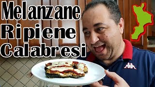 Ricetta Melanzane Ripiene Calabresi  Mulingiani Chini  Ricetta Facile [upl. by Nahtanoj370]