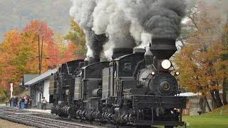 Cass Scenic Railroad Appalachian Fall Foliage [upl. by Felten]