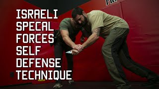 Israeli Special Forces Self Defense Technique  Tactical Rifleman [upl. by Aleek441]