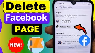 How to Delete FACEBOOK PAGE Permanently 2025 [upl. by Emina304]