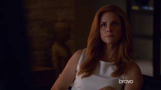 Suits S05E11  Donna announcing Harvey that shes going back to him [upl. by Ailhad]