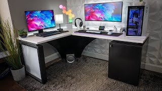 Building My Custom Gaming Desk [upl. by Eyoj]