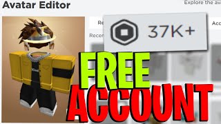 FREE RICH ROBLOX ACCOUNT Giveaway [upl. by Peyter428]