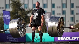 WORLD RECORD Oleksii Novikov Lifts 1185 LBS 18quot Partial Deadlift  2020 [upl. by Tigram]