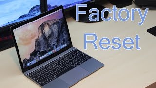 How to Factory Reset MacBook 2015 Method [upl. by Atiken]