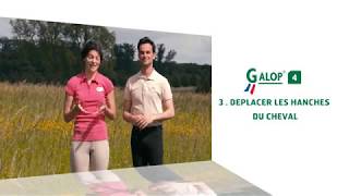 Objectif Galop® 4  Déplacer les hanches du cheval [upl. by Tichonn]