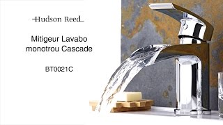 Mitigeur lavabo monotrou cascade BT0021C [upl. by Otreblif946]