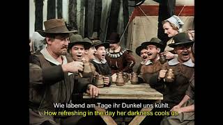 Der Freischütz Hunters chorus German and English subtitles [upl. by Elbring]