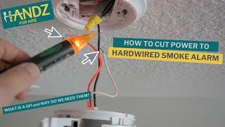 Turn OFF POWER on a Hardwired SMOKE ALARM and Live to Tell about it [upl. by Ardnala66]