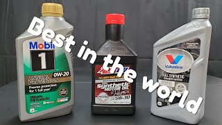 Amsoil vs Mobil1 vs Valvoline Full synthetic 5w30 [upl. by Eelrahs]