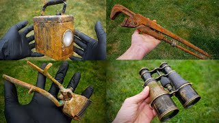 Incredible restoration of 7 ITEMS Recover old items 1 hour restoration [upl. by Nosmoht457]