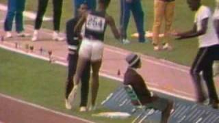 Bob Beamons World Record Long Jump  1968 Olympics [upl. by Aehc980]