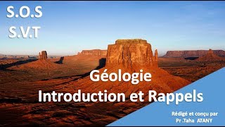 Géologie introduction et rappels [upl. by Eelinej]