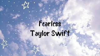 Taylor Swift  FearlessLyrics [upl. by Julieta827]