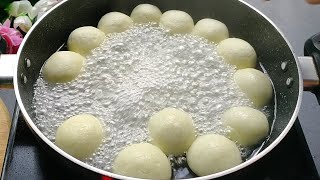 Only Milk Powder Rasgulla Recipe  Kolkata Special Rasgulla  Bengali Spongy Rasgulla [upl. by Gleason]