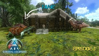 ARK MOBILE Episode 3  Carbonemys Gameplay Ark Survival Evolved [upl. by Adniles]