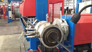 Cable sheathing extrusion line [upl. by Huskamp]