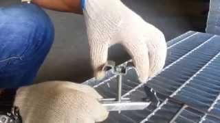 Install TCMY Grating with TGC  01 Grating Clip [upl. by Ray]