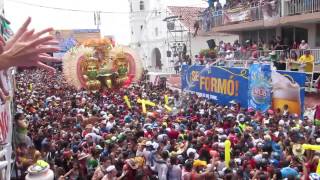 Carnival in Las Tablas Panama  Day 1 Parades with Calle Abajo amp Calle Arriba [upl. by Karr]