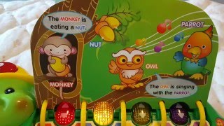 Vtech Touch amp Teach turtle Teaching toy ABC Part 1 [upl. by Rehpinej]