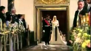 Royal Wedding Norway  MetteMarit Tjessem Høiby walks down the aisle [upl. by Eilahs78]