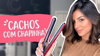 TUTORIAL CACHOS COM A CHAPINHA [upl. by Stoecker513]