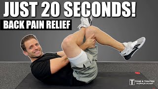 6 Exercises To Relieve Back Pain In 9 Minutes  FOLLOW ALONG [upl. by Sachiko]