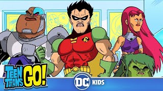 Teen Titans Go  Super Hero Month  DC Kids [upl. by Nemraciram]