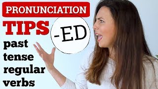 3 Simple Pronunciation Tips 😎 Past Tense English Verbs [upl. by Lienhard]