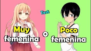 ¿Qué tan femenina eres • Test [upl. by Kursh]