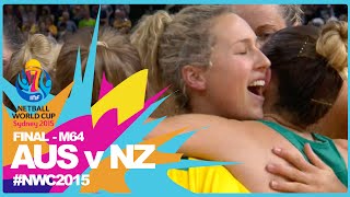 NWC15 I Australia v New Zealand I FINAL [upl. by Varin542]