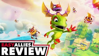 YookaLaylee and the Impossible Lair  Easy Allies Review [upl. by Aeslahc]