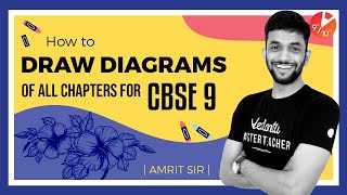 How to Draw Diagrams of all Chapters for CBSE Class 9 Biology  Science Diagrams  Vedantu [upl. by Giverin]