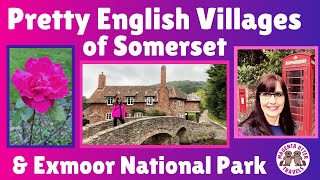 Pretty English Villages of Somerset amp Exmoor National Park [upl. by Anifad]