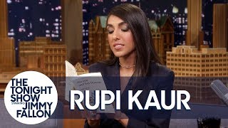 Rupi Kaur Reads Timeless from Her Poetry Collection The Sun and Her Flowers [upl. by Nelyk131]