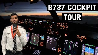 A DETAILED TOUR OF THE B737 COCKPIT [upl. by Skyler47]