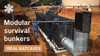 Texan makers underground survival bunkers are real batcaves [upl. by Eseeryt]