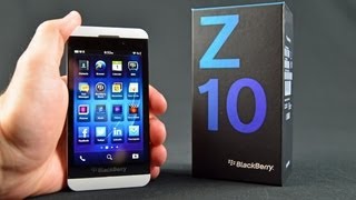 Blackberry Z10 Unboxing amp Review [upl. by Anirad]