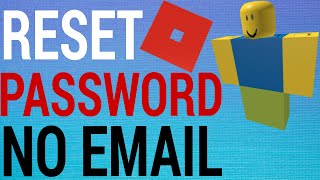 How To Reset Roblox Password Without Email [upl. by Maxia]