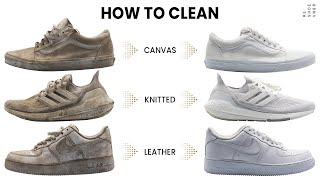 How To Clean Your White Sneakers  The Best Method [upl. by Norehc]