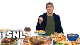 Michael Phelps Diet  SNL [upl. by Budde]